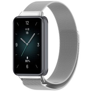 بند فلزی مدل Milanese مناسب مچ بند هوشمند آنر مدل Honor Band 9