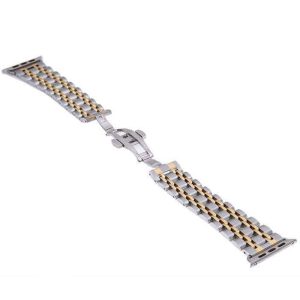 بند فلزی مدل 7BEAD Double Color مناسب Apple Watch سری 1 تا 6