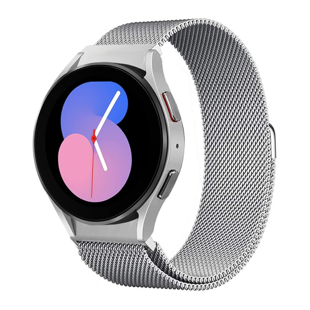 بند فلزی مدل میلانس مناسب برای ساعت سامسونگ Galaxy Watch 4-5