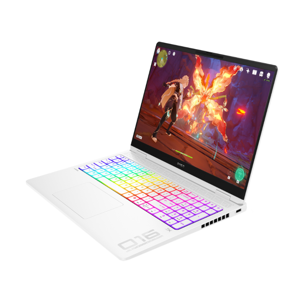 لپ تاپ گیمینگ اچ پی آمن مکس  HP Omen Max 16 B8BG0PA Core Ultra 9 275HX RTX 5080 175W 32G 1T 2.5K 240Hz White 2025
