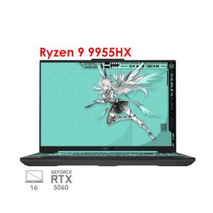 لپ تاپ گیمینگ ایسوس تاف ASUS TUF F16 FA607 R9 9955HX RTX 5060 115W 16G 1T 2.5K 165Hz 2025