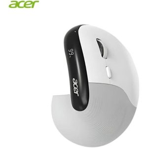 موس ایسر ورتیکال سایلنت بلوتوث وایرلس شارژی مدل Acer OMR217 Vertical Silent Wireless Bluetooth Dual Mode White